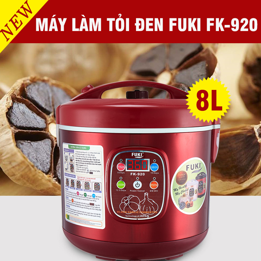 Máy làm tỏi đen FUKI FK-920 loại 8L (đỏ mận)